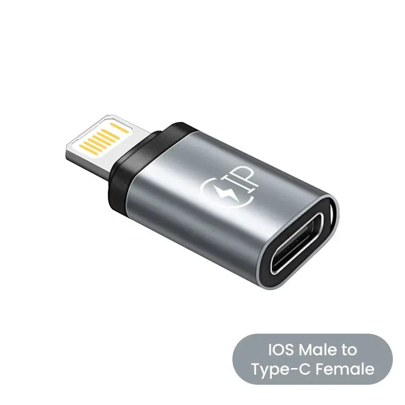 Lightning to USB-C Adapter – iPhone & Android
