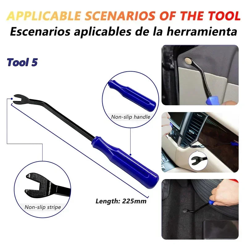 Car Door Panel Trim Removal Tool Kit – Pry Set
