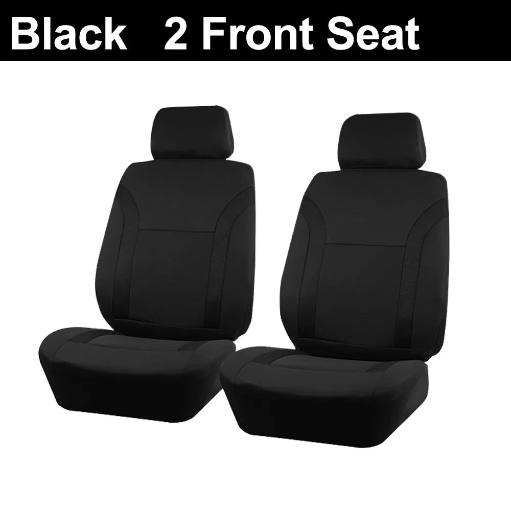 Universal Car Seat Covers – Bicolor Polyester 2 & 5 Seat