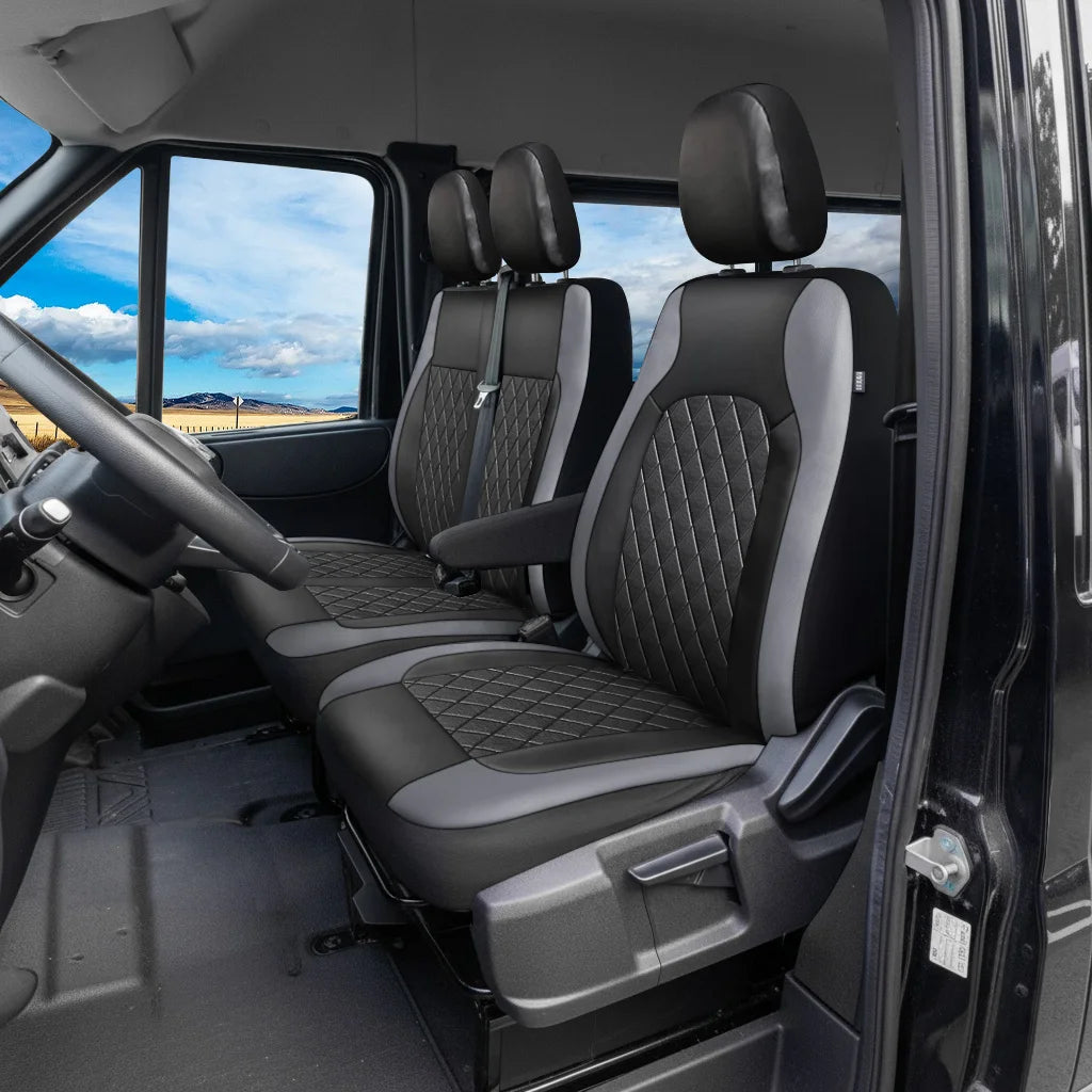 2+1 PU Leather Car Seat Covers – 4 Seasons