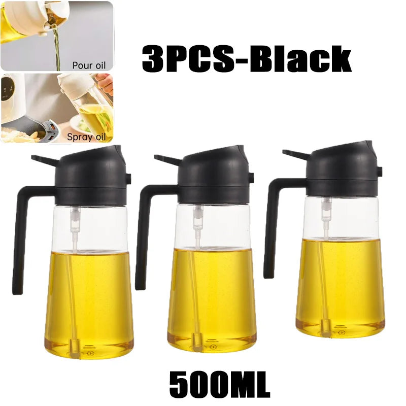 Woobrice Oil Spray Bottle 200/300/500ml - Eco-Friendly Cooking Sprayer for BBQ Baking Kitchen - Deal Done
