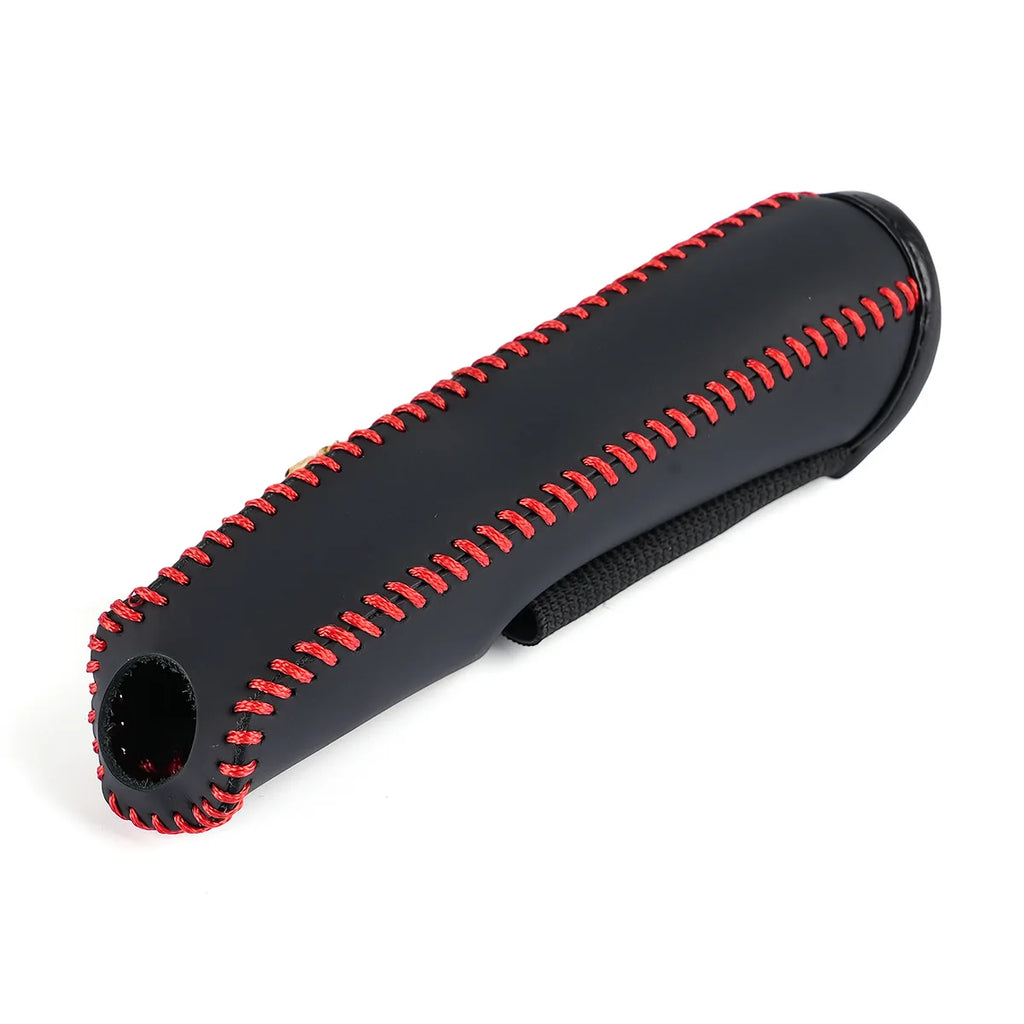 Car Leather Handbrake Cover Protective Sleeve – 4 Colors