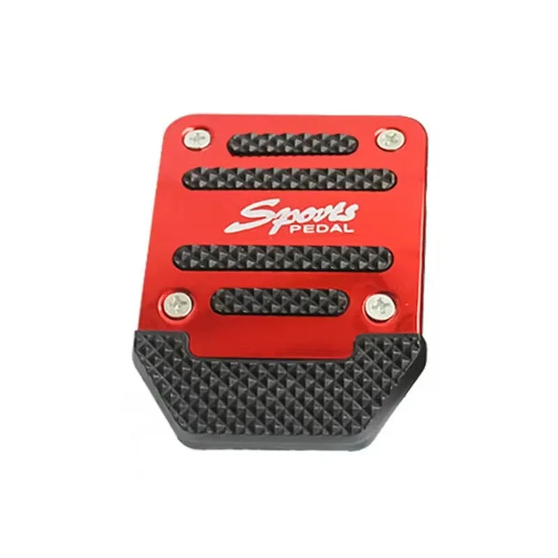 Universal Aluminium Car Pedal Cover Set – Non-Slip