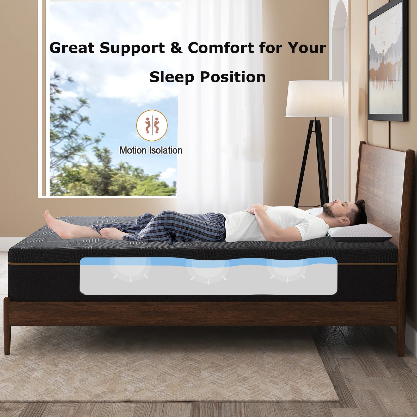 Duchess Memory Foam Mattress Cool Gel - No Spring 16-20cm - Deal Done