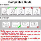 Universal Car Seat Covers – Bicolor Polyester 2 & 5 Seat