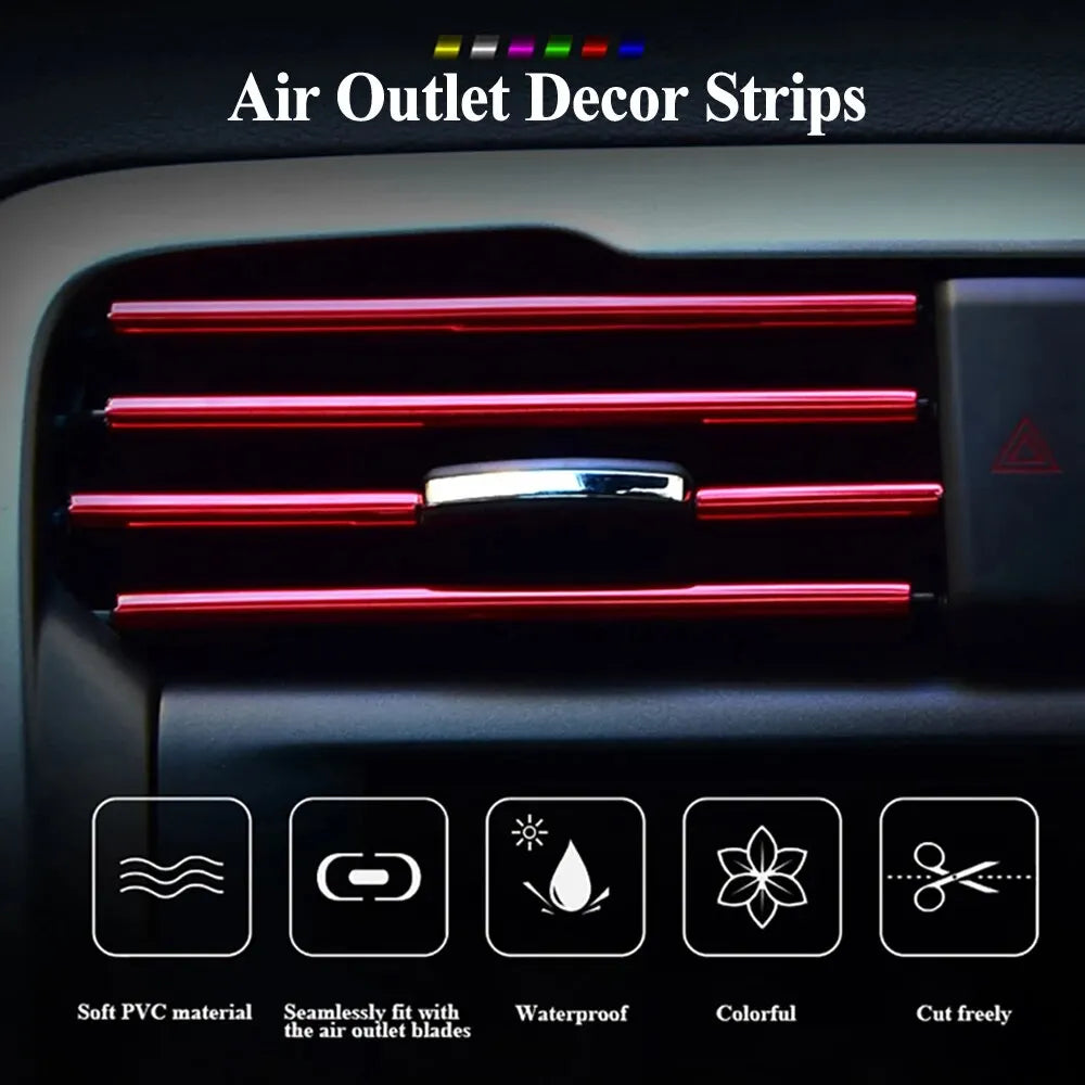 Car Door Edge U-Shape Trim Strips 10pcs – 20cm PVC