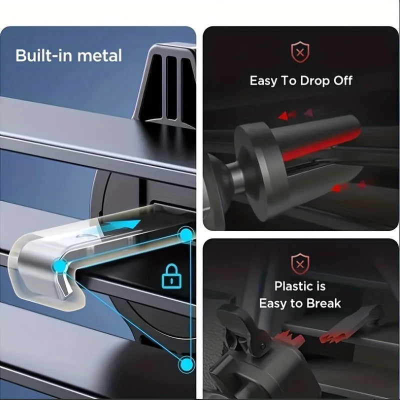 Car Air Vent Phone Holder – Universal 4.7–6.7" Mount