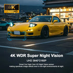 4K/2K WiFi Dash Cam – 24H Parking Monitor