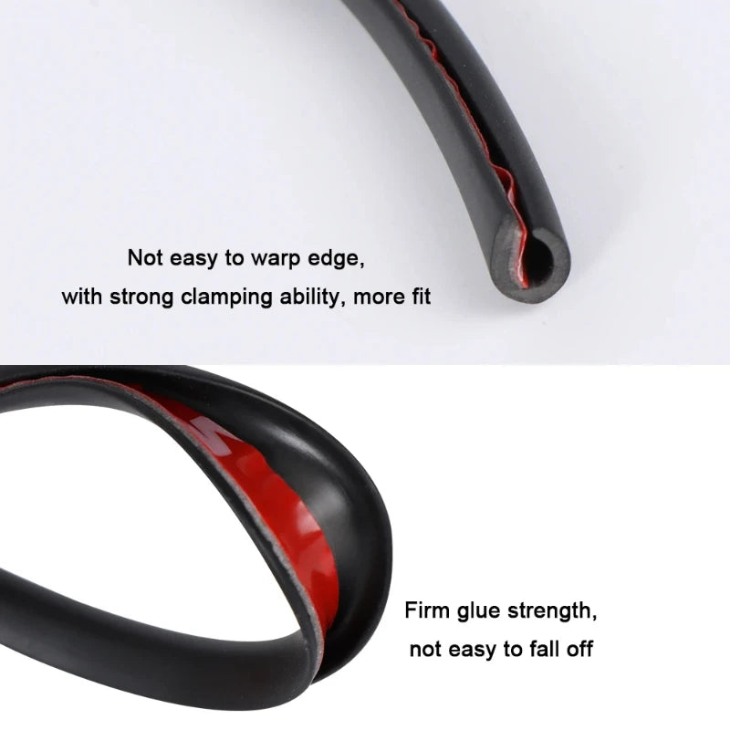5M Car Door Edge Scratch Protector Strip – 6 Colors