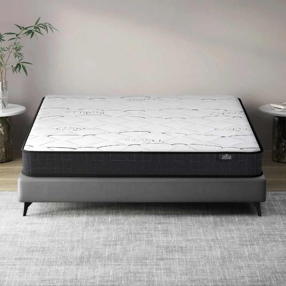 XMSJ Double Mattress 16cm Bonnell Foam - 6-Coil Spring System Euro Top 5Yrs Warranty - Deal Done