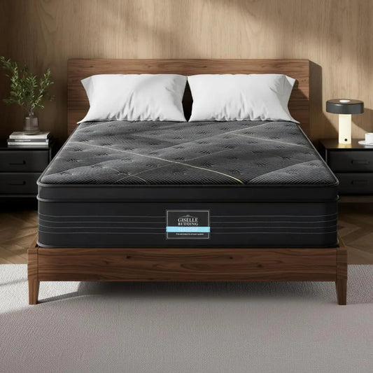 XMSJ Single Size Mattress 35cm (8") - 5-Zone Pocket Spring System Innerspring Foam Breathable - Deal Done