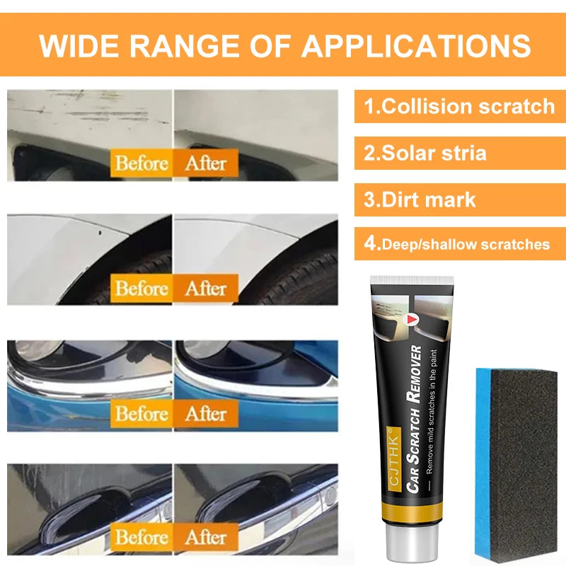 Car Scratch Remover & Swirl Remover Polish – Auto Paint Repair Compound