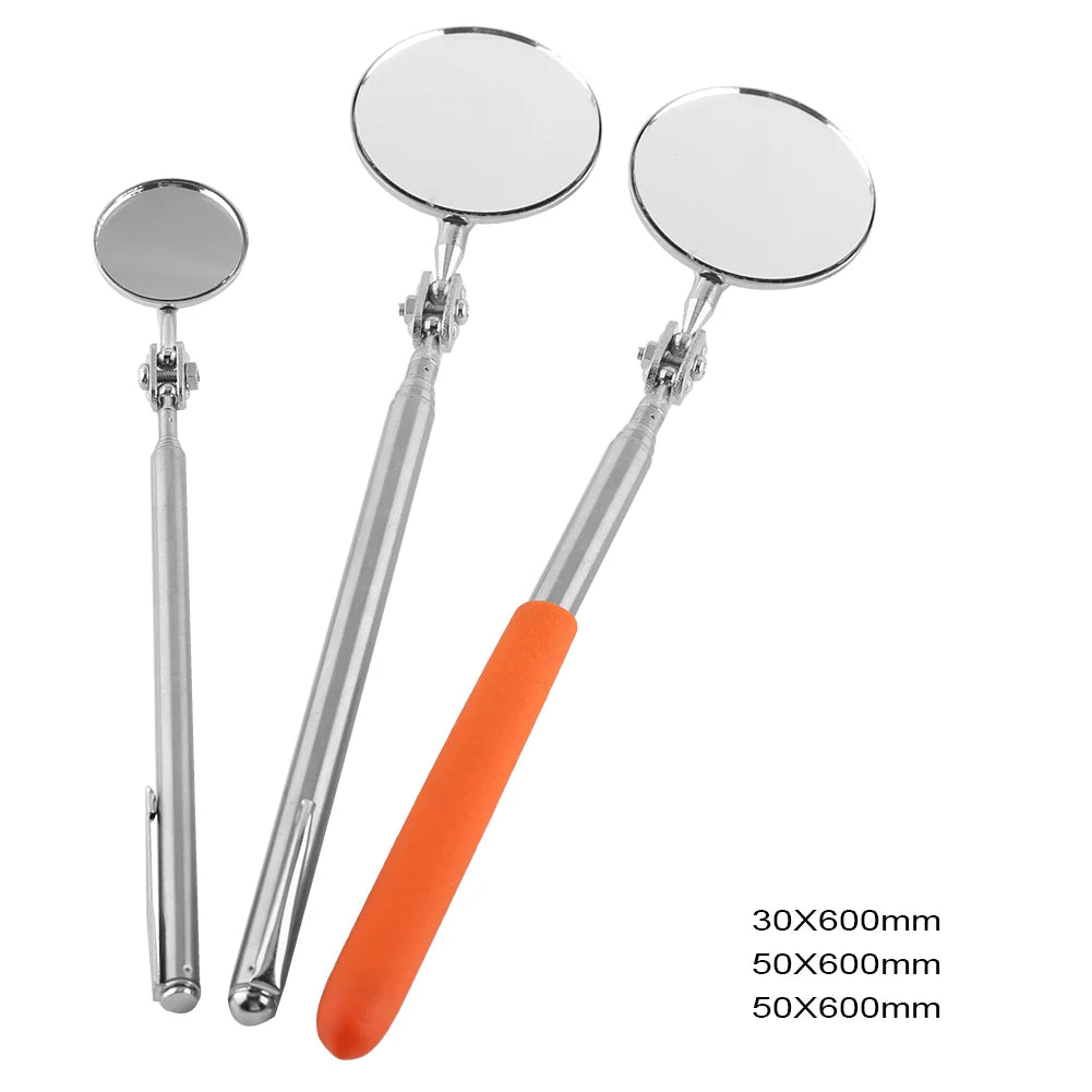 Telescopic 360° Inspection Mirror – 600mm Extend