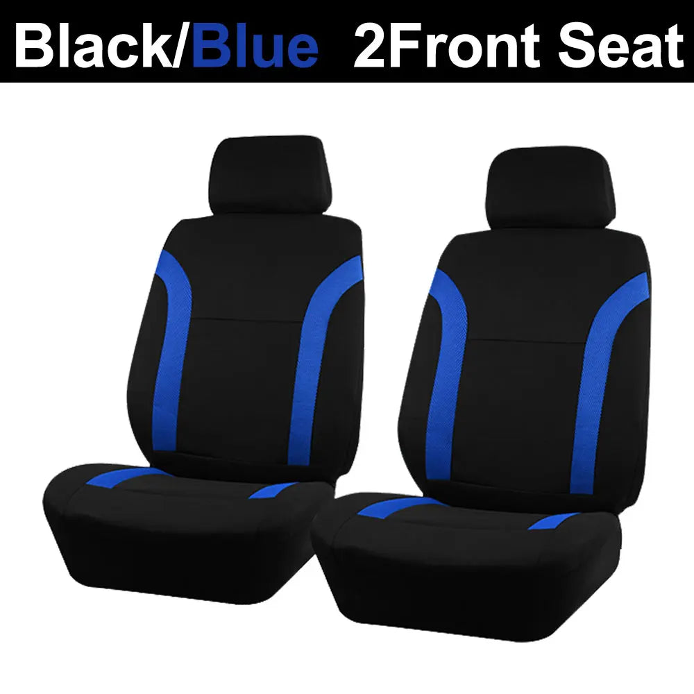 Universal Car Seat Covers – Bicolor Polyester 2 & 5 Seat