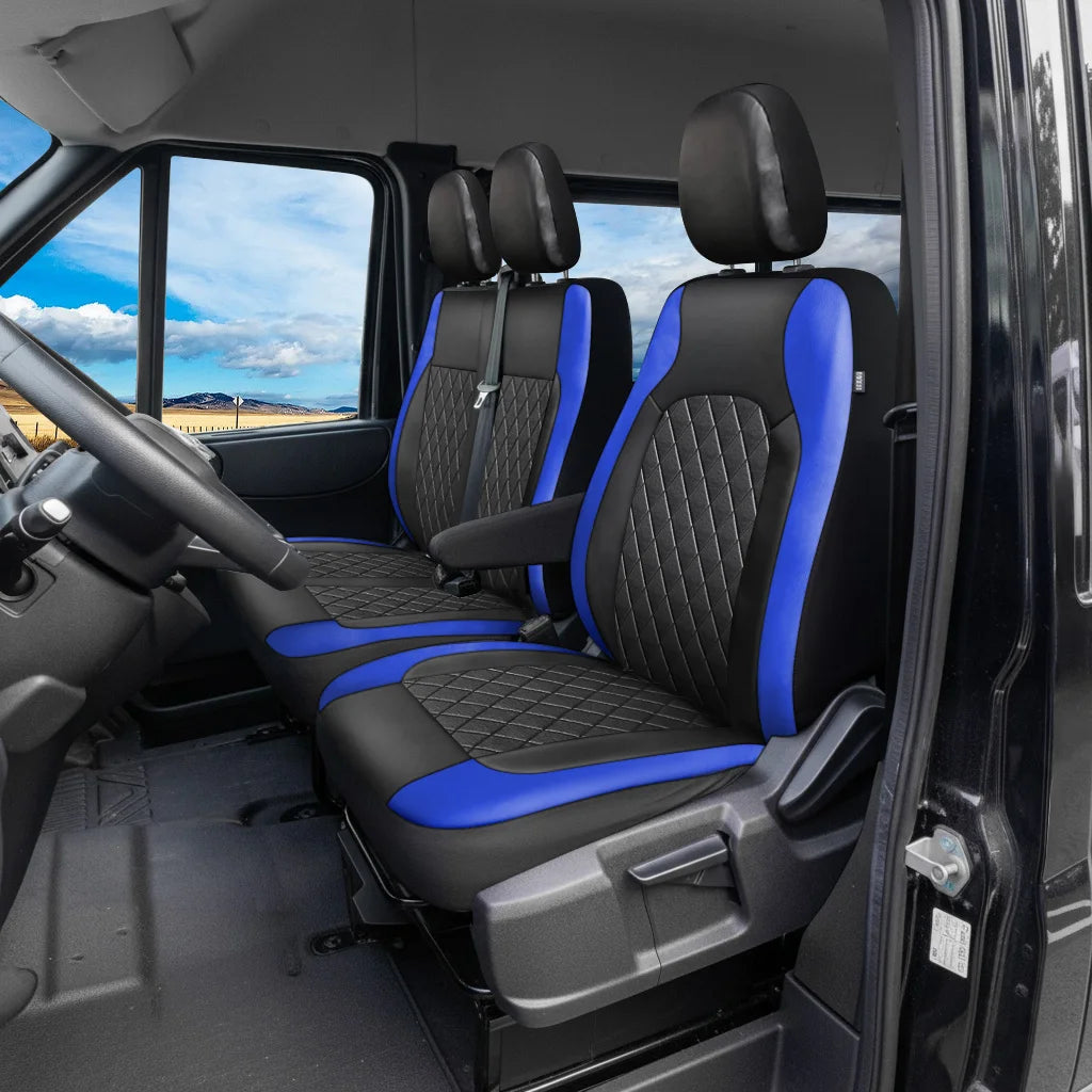 2+1 PU Leather Car Seat Covers – 4 Seasons