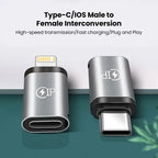 Lightning to USB-C Adapter – iPhone & Android