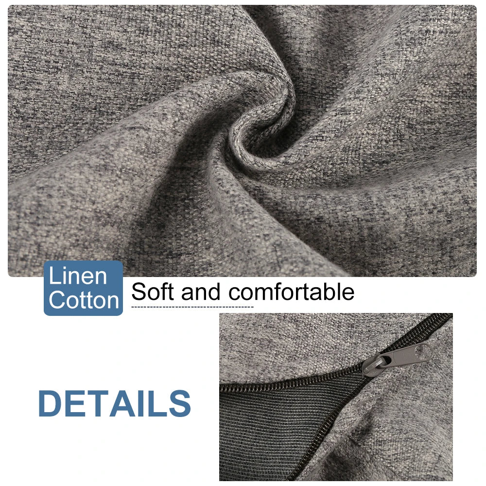 Bean Bag Sofa Cover Only 100x120cm - Violet Fabric Lazy Chair (No Filler) - Deal Done