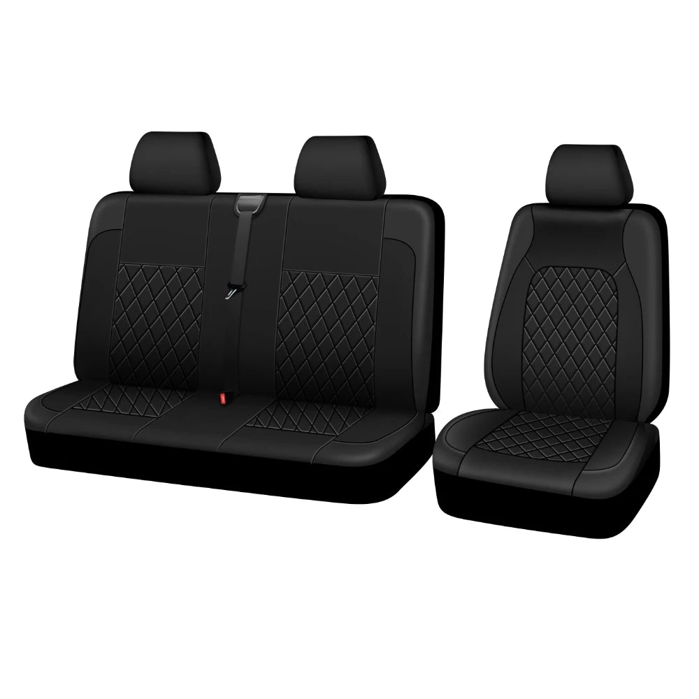 2+1 PU Leather Car Seat Covers – 4 Seasons