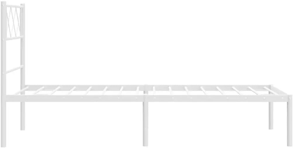 XMSJ Bed Frame with Headboard - Powder-Coated Steel Extra Storage Space - Deal Done