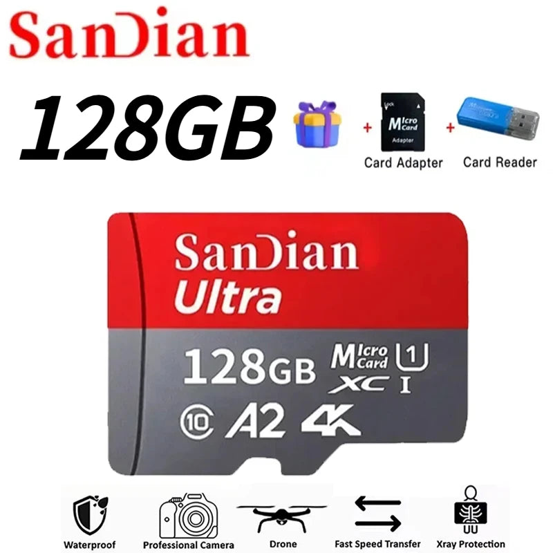 SD Card Portable Memory Card – 128GB to 2TB
