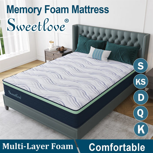 Memory Foam Mattress Cool Gel - No Spring 16-20cm Thickness - Deal Done