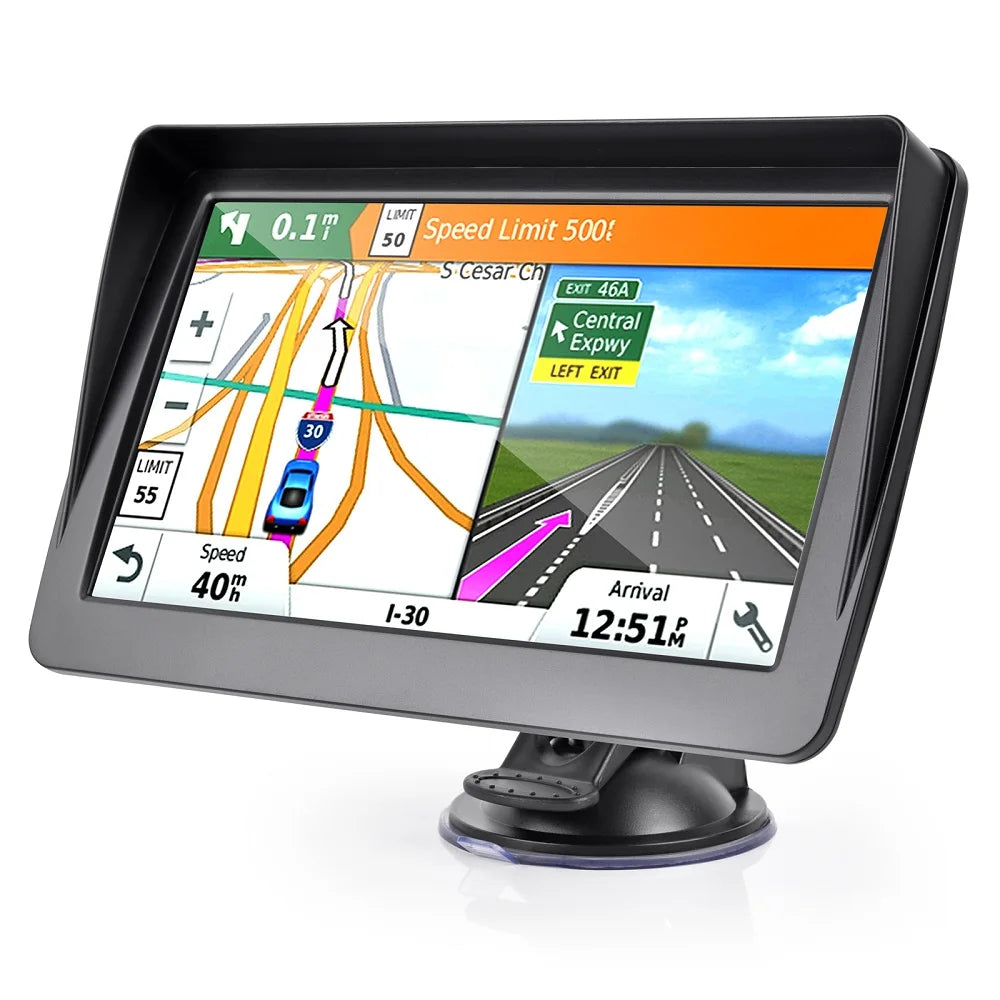 Car GPS Navigator 5" 7" 9" – 512M 16GB Free Maps