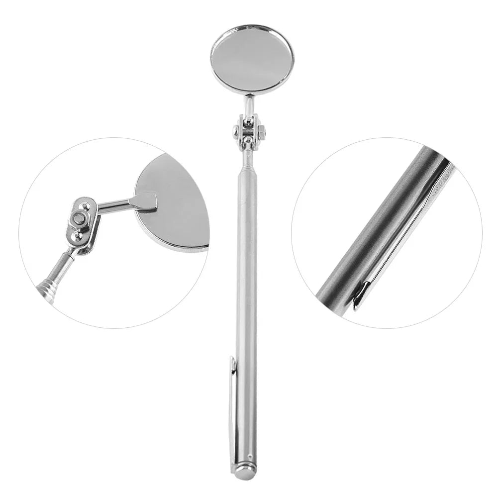 Telescopic 360° Inspection Mirror – 600mm Extend