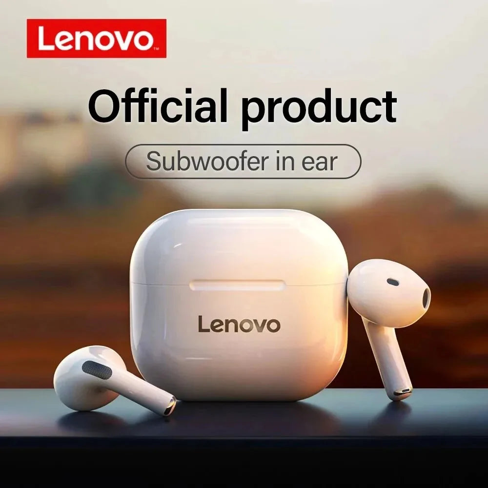 Lenovo LP40 TWS Bluetooth 5.3 Earbuds – Waterproof