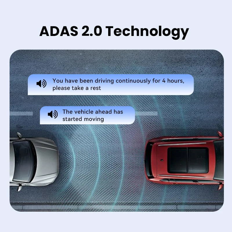 4K Dash Cam – WiFi GPS ADAS Night Vision