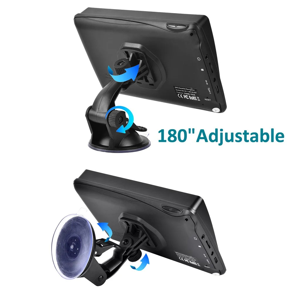 Car GPS Navigator 5" 7" 9" – 512M 16GB Free Maps