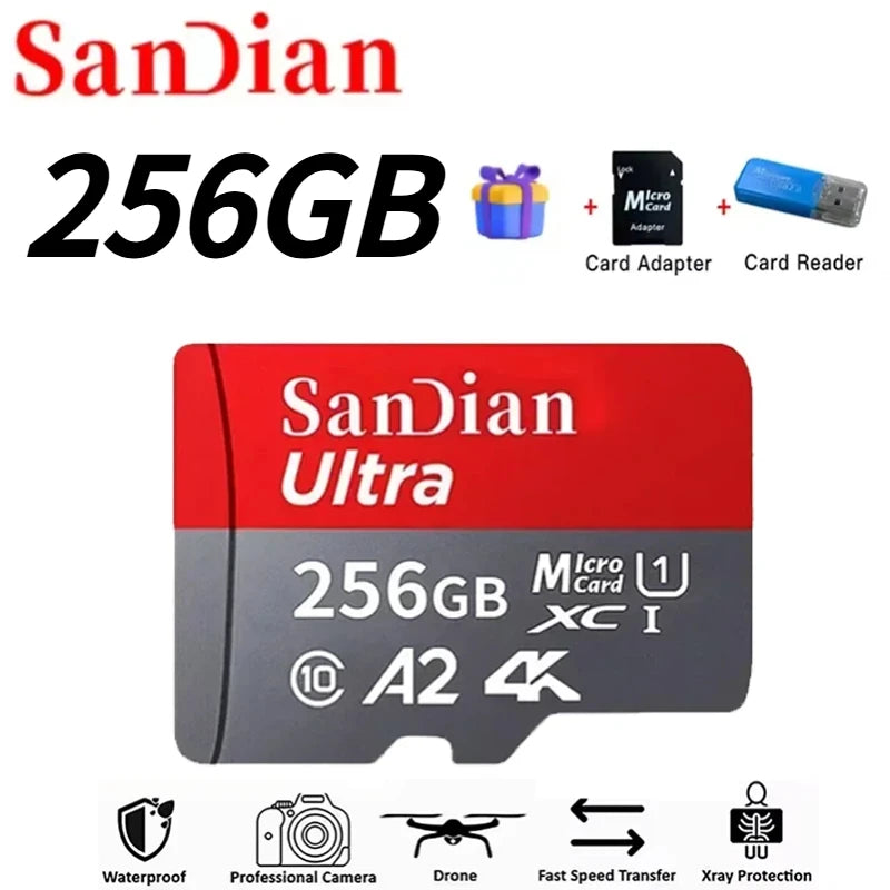 SD Card Portable Memory Card – 128GB to 2TB
