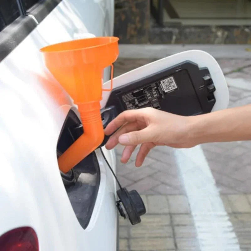 Car & Motorcycle Oil Funnel with Filter – Long Mouth