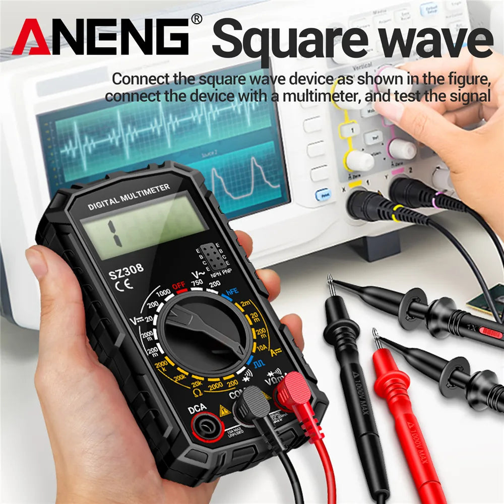 ANENG SZ308 Digital Multimeter – AC/DC Voltage & Current