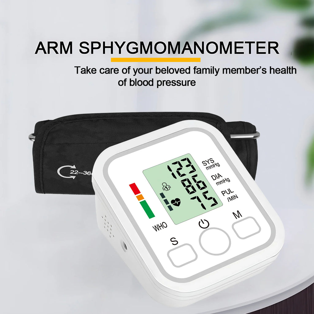 Upper Arm Blood Pressure Monitor – Digital BP