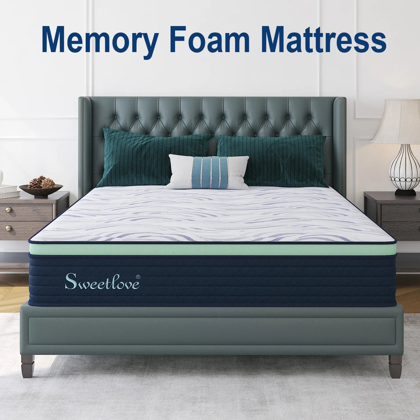 Memory Foam Mattress Cool Gel - No Spring 16-20cm Thickness - Deal Done