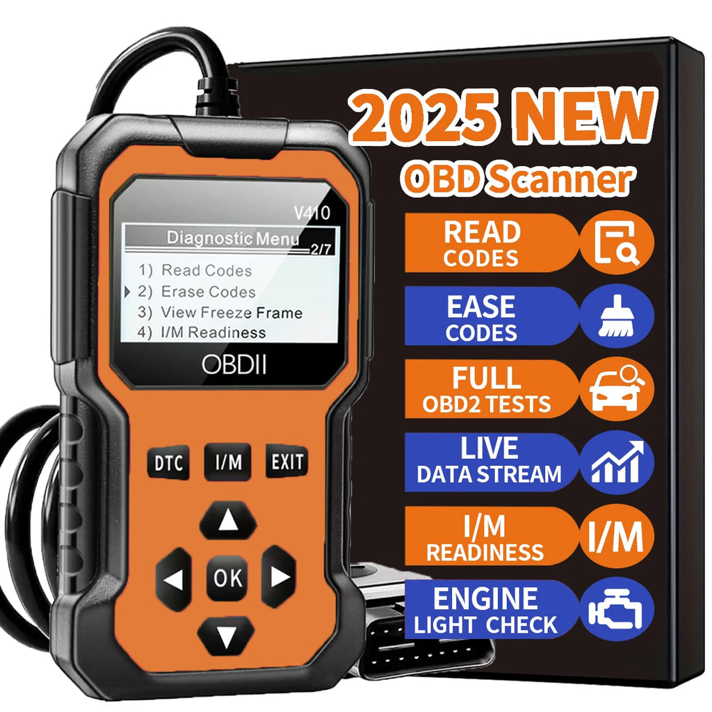 Jexiwe OBD2 Scanner – Car Diagnostic Fault Code Reader
