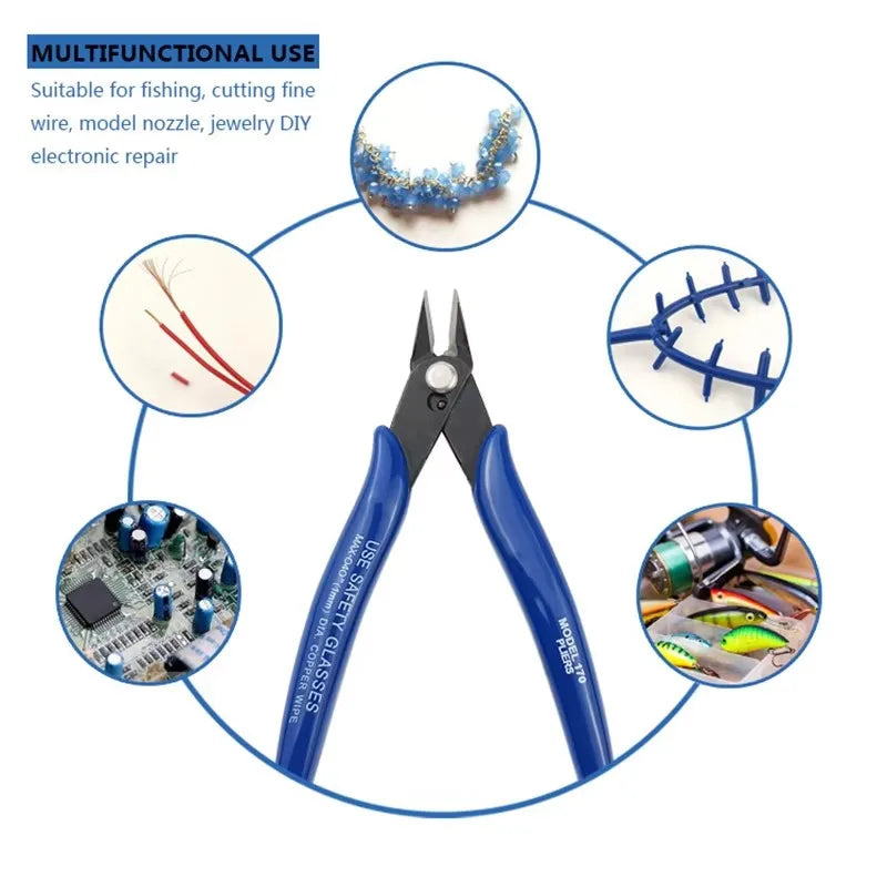 Stainless Steel Diagonal Pliers – Jewelry Tool Set (5")