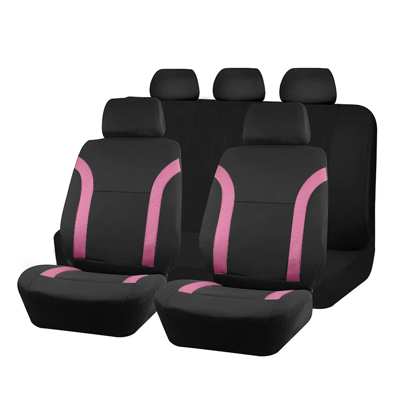 Universal Car Seat Covers – Bicolor Polyester 2 & 5 Seat
