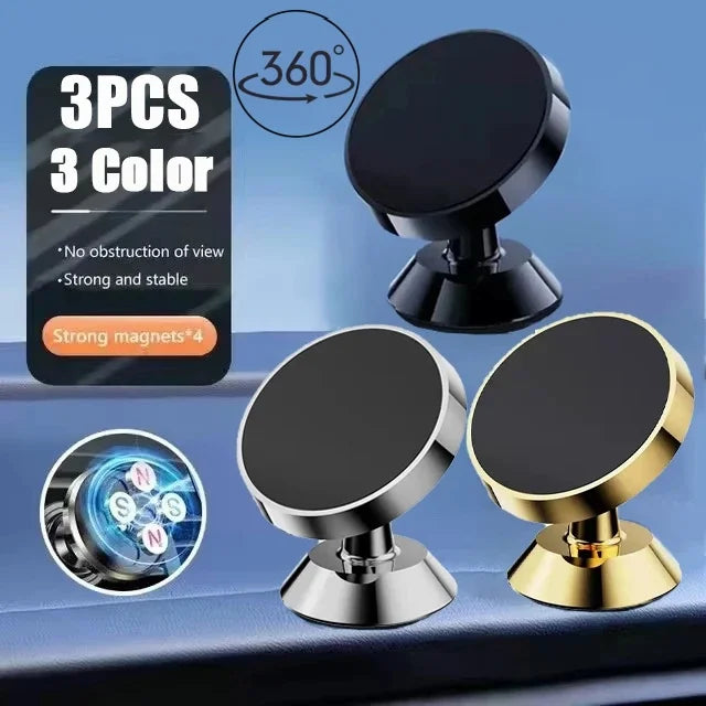 Magnetic Car Phone Holder – Universal Dashboard