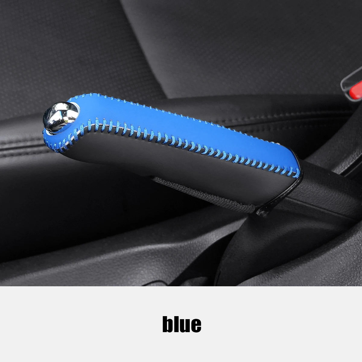 Car Leather Handbrake Cover Protective Sleeve – 4 Colors