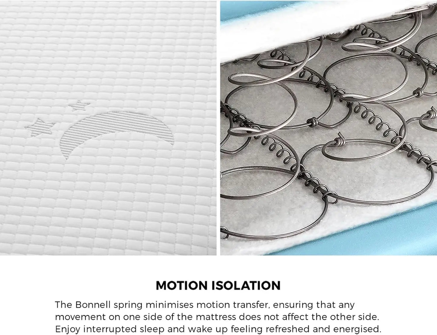 XMSJ Baby Mattress 13cm Bonnell Spring - Oeko-TEX Medium Firm 10 Inch - Deal Done