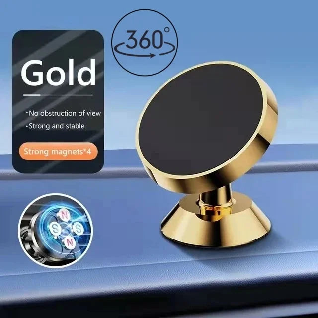 Magnetic Car Phone Holder – Universal Dashboard