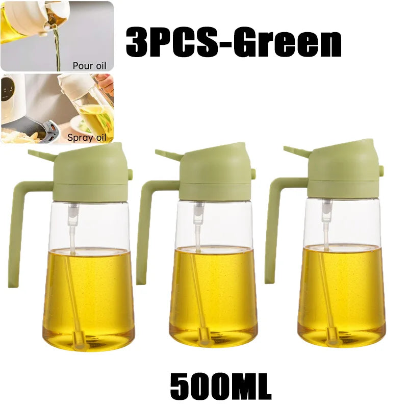 Woobrice Oil Spray Bottle 200/300/500ml - Eco-Friendly Cooking Sprayer for BBQ Baking Kitchen - Deal Done