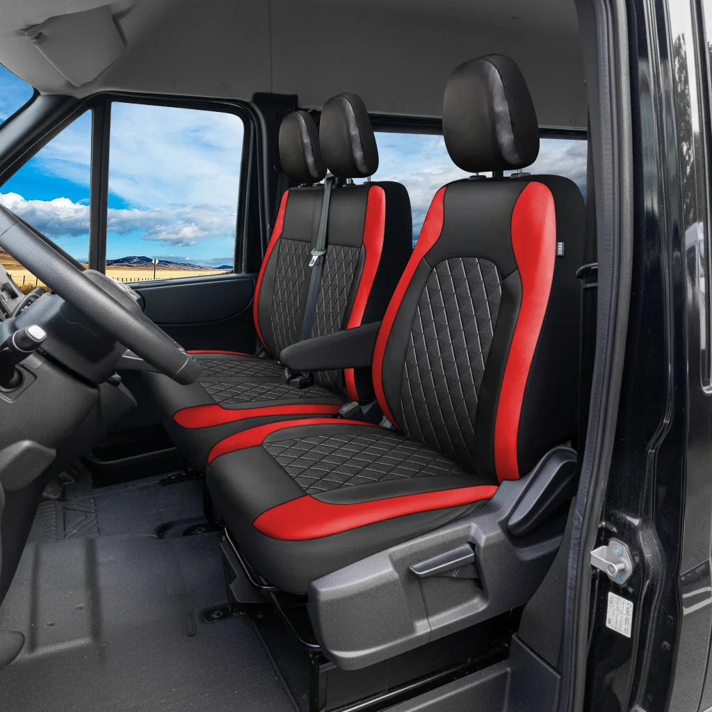 2+1 PU Leather Car Seat Covers – 4 Seasons