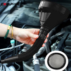 Engine Refueling Funnel with Filter & Extension Hose
