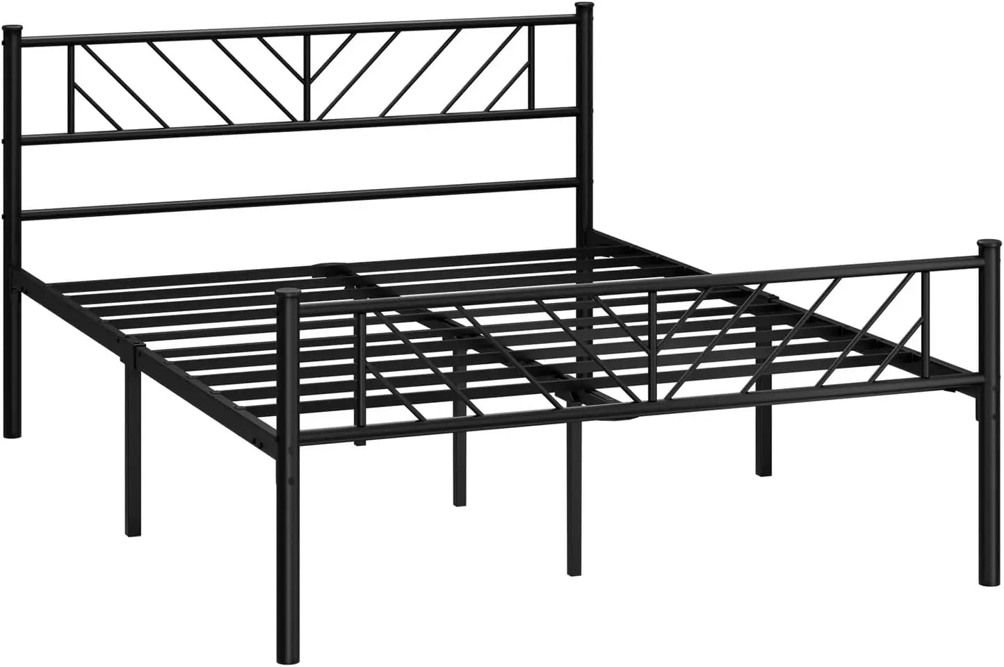 XMSJ Double Metal Bed Frame with Storage Space - Platform Base - Deal Done