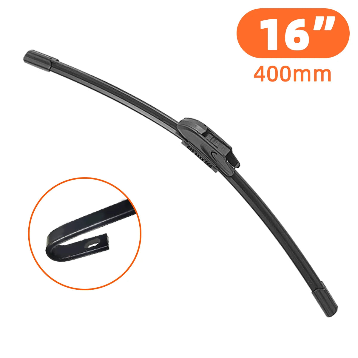 Universal J/U Hook Wiper Blades – 13" to 28" All Sizes