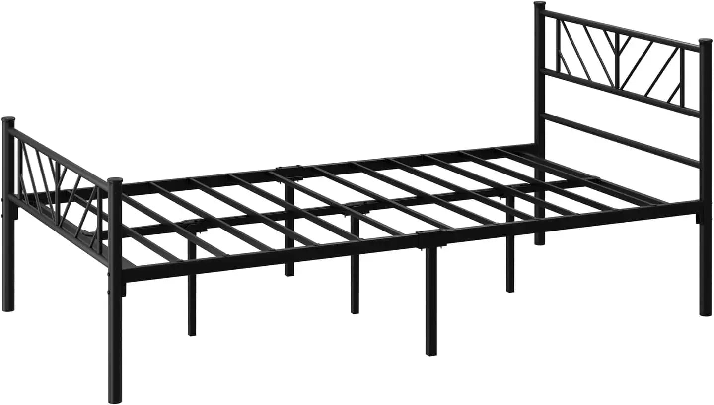 XMSJ Vintage King Single Metal Bed Frame with Storage Space - Deal Done