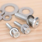 Stainless Steel Flat Washer Kit 180pcs – M2 to M10