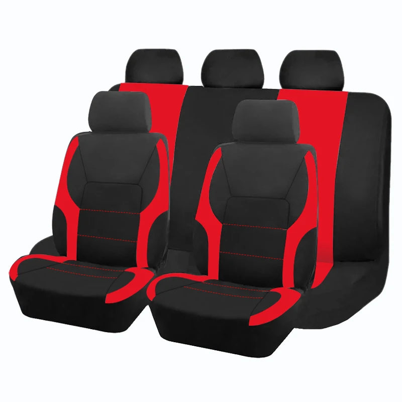 Universal Car Seat Covers – Bicolor Polyester 2 & 5 Seat